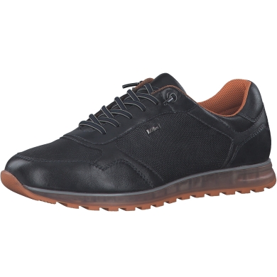 s.Oliver Sneaker 5-13622-30-805 with Soft Foam - Leather - 2023 navy blue Men